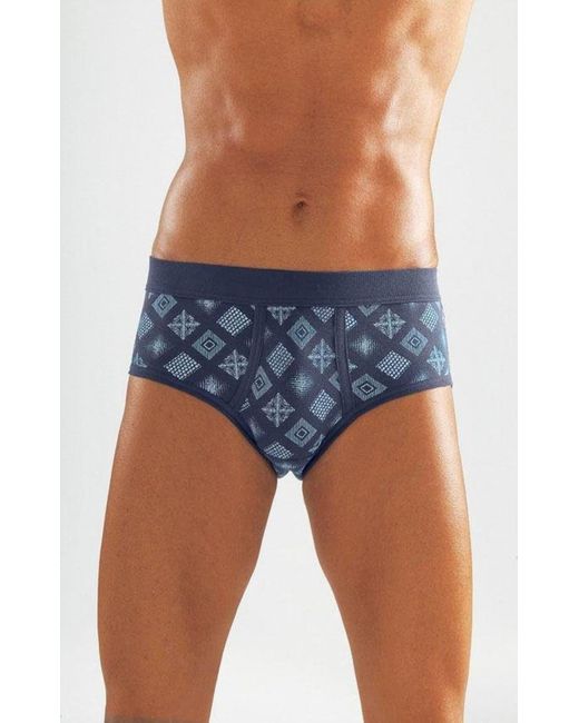 Clipper Slip in Blue für Herren