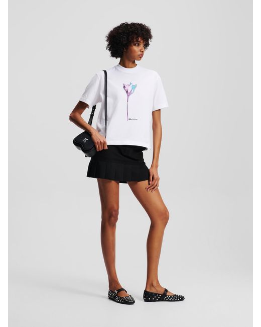 Karl Lagerfeld Blue T-Shirt