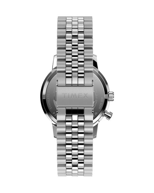 Timex Analoguhr Marlin Moon Phase in Blue für Herren