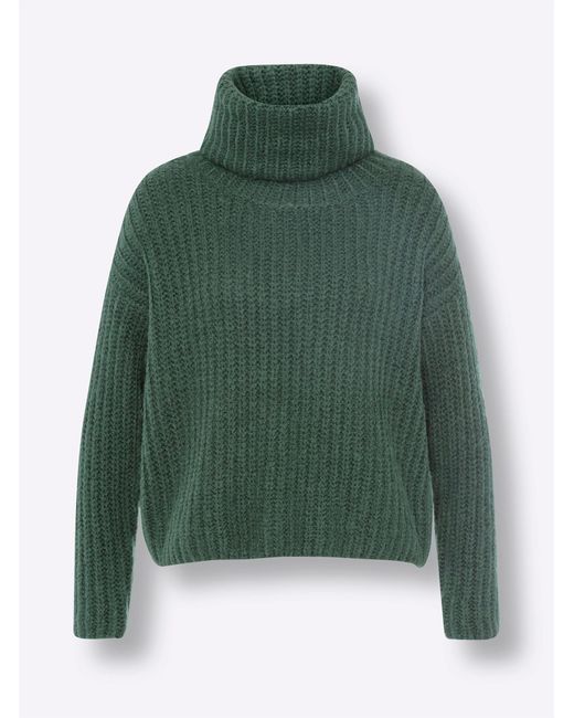 heine Green Pullover