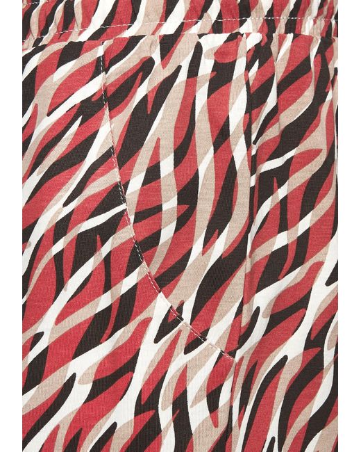 vivance active Red Pyjamahose