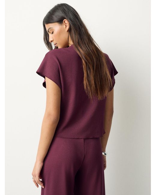 Next Purple Bluse