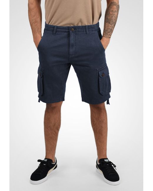 Solid Cargohose Vizela in Blue für Herren
