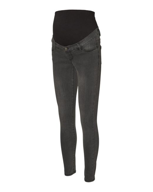 Vero Moda Black Regular-fit-Jeans Vmmtanya (1-tlg) Weiteres Detail, Plain/ohne Details