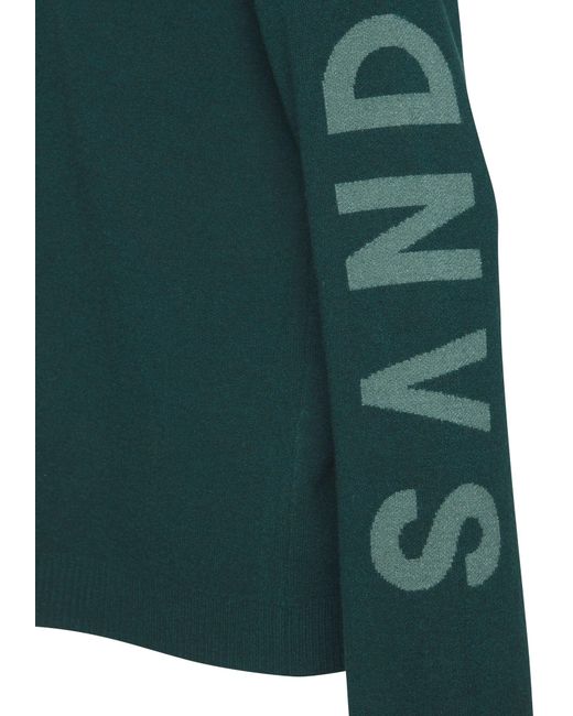 Elbsand Green Pullover