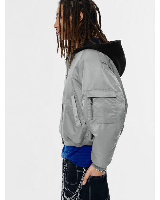 Pull&Bear Jacke in Gray für Herren
