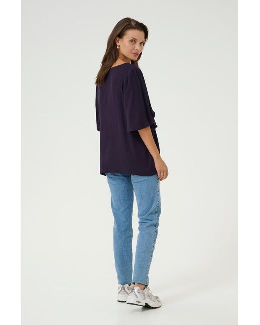 Kaffe Blue Bluse Ka Mona