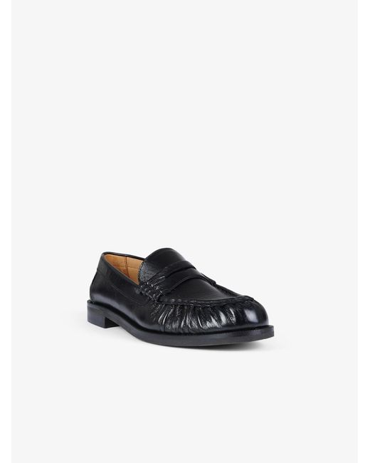 GISÉL MOIRÉ Black Halbschuhe