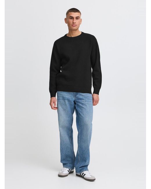 Solid Pullover Sdfinnetado in Black für Herren