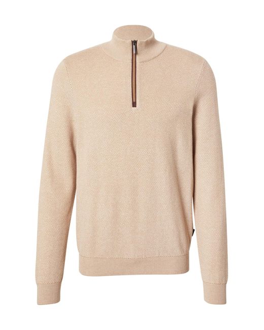 Bugatti Pullover in Natural für Herren
