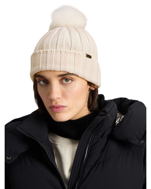 Woolrich White Mütze
