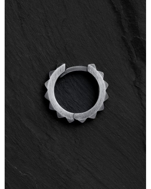 REYTEL Ohrring Hard in Gray für Herren