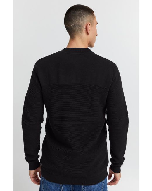 Solid Strickjacke Valencia in Black für Herren