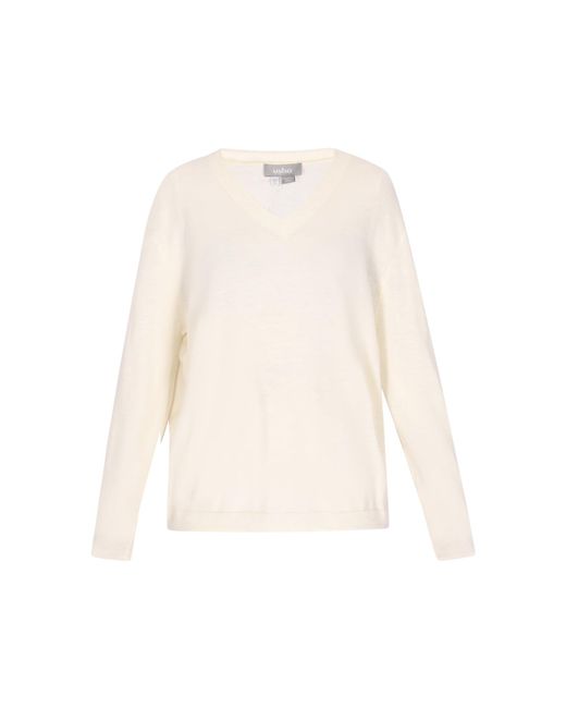 Usha White Pullover Casual