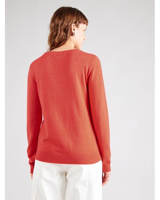 Vila Red Pullover Viril