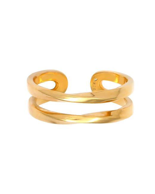 Elli Jewelry Metallic Ring Organic