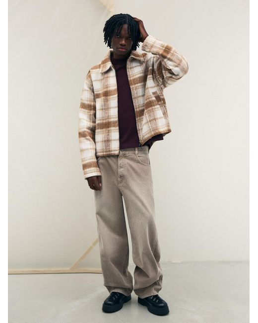 Bershka Jacke in Natural für Herren