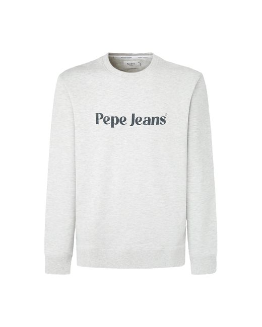 Pepe Jeans Sweatshirt 'regis' in White für Herren