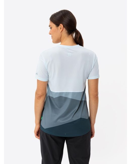 Vaude Blue Funktionsshirt 'Moab Vi'