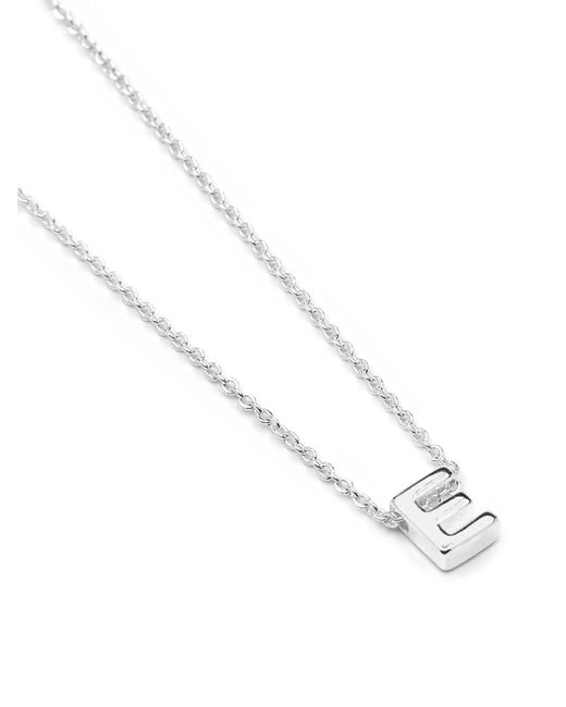 Luxenter White Kette Alphabet E