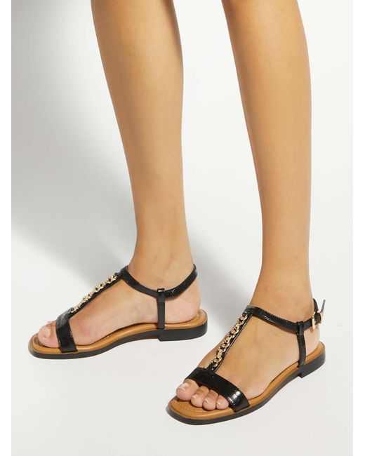Dune Black Sandale