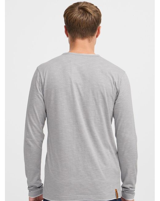 Solid Shirt Belagos in Gray für Herren