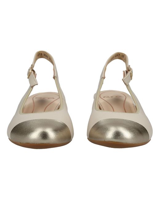 Ara Natural Slingpumps