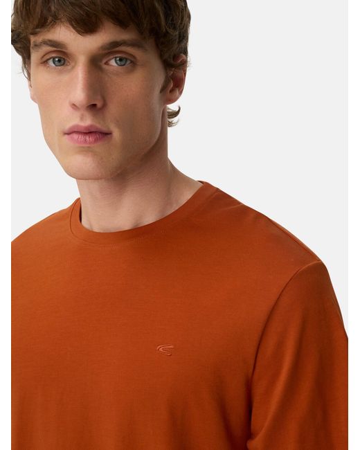 Camel Active T-Shirt in Orange für Herren