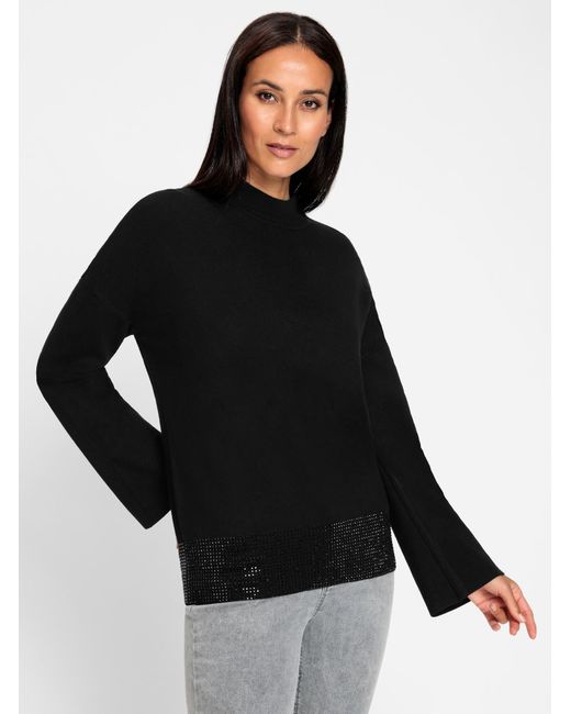 heine Black Pullover