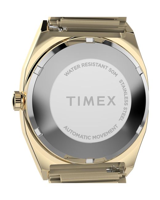 Timex Uhr Automatic 1983 E Line Reissue in Metallic für Herren