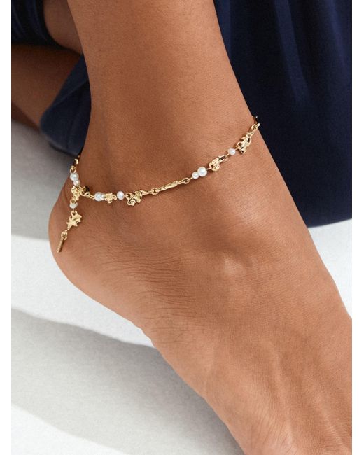 Pilgrim White Fußschmuck
