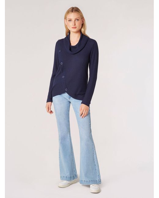 Apricot Blue Pullover