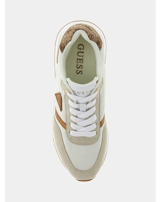 Guess White Sneaker Eagar