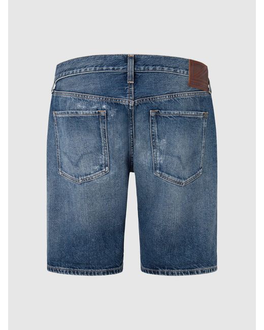 Pepe Jeans Shorts 'repair' in Blue für Herren