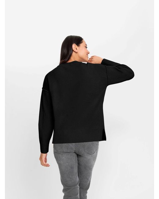 heine Black Pullover