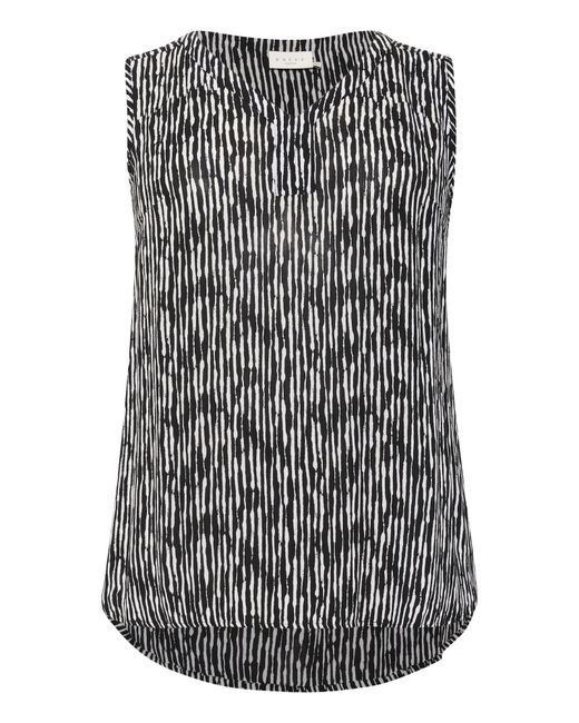 Kaffe Black Blusentop Kcami