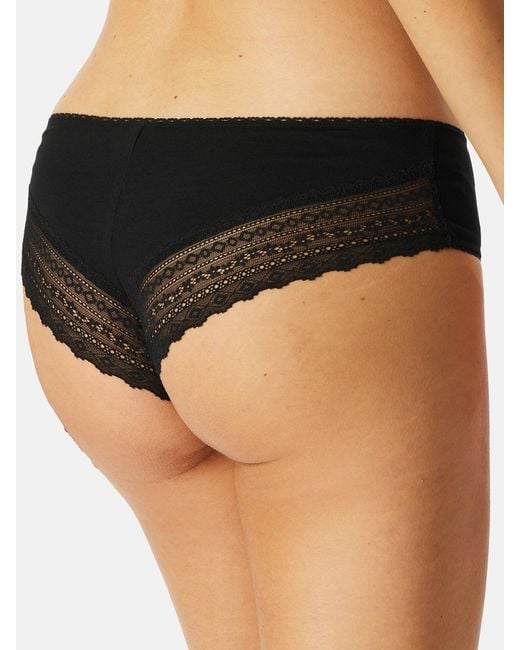Schiesser Black Brasilslip Modern Multipacks
