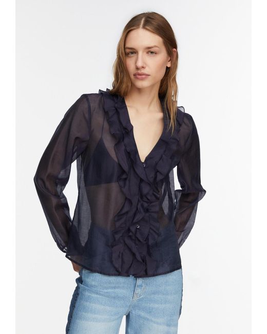 Comma, Blue Bluse