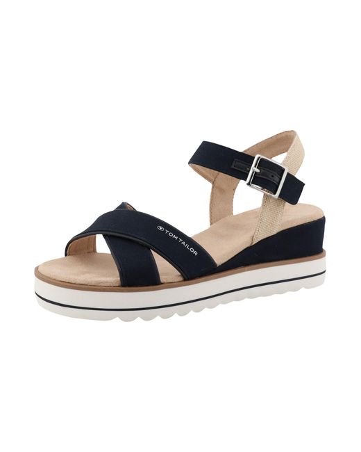 Tom Tailor Blue Sandale