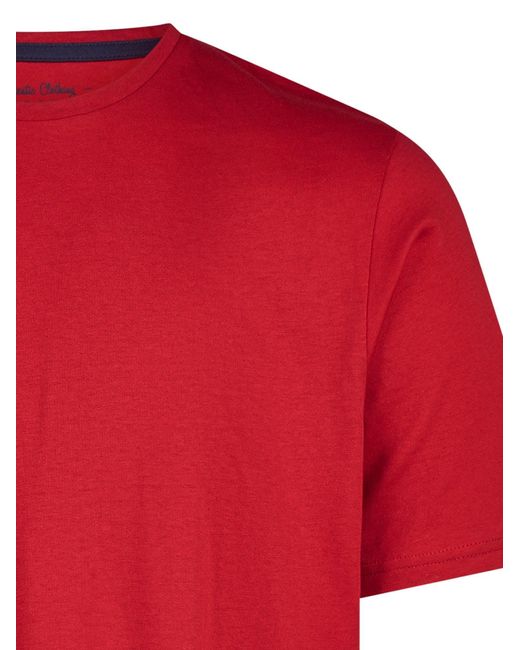 Redmond Shirt Basic in Red für Herren