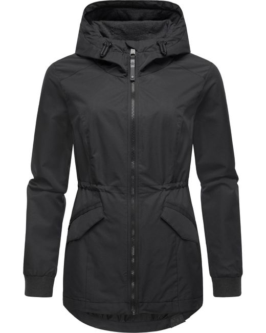 Ragwear Black Funktionsjacke 'Dowey'
