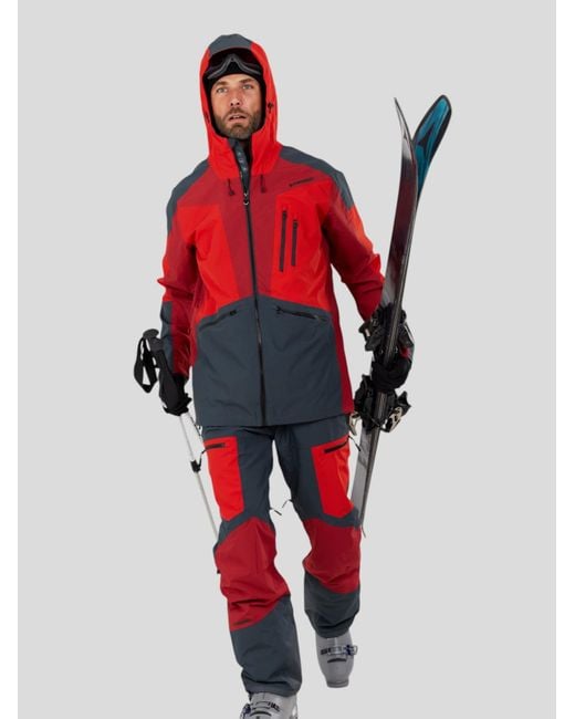 Fundango Outdoorjacke Rigel Eco in Red für Herren