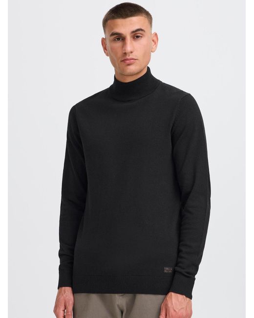 Solid Rollkragenpullover Sdakalmo in Black für Herren