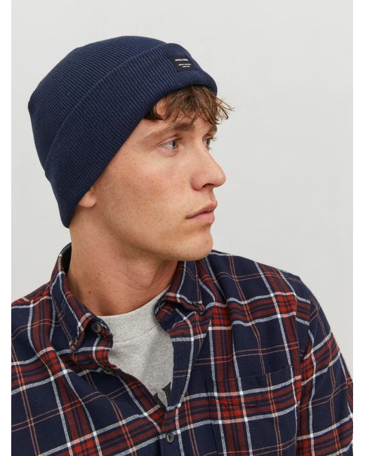 Jack & Jones Mütze Jjdna in Blue für Herren