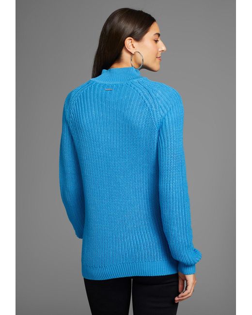 Laura Scott Blue Pullover