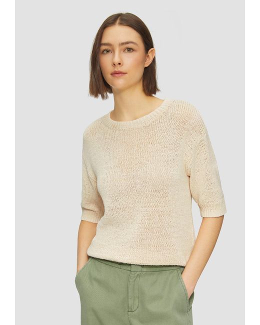 S.oliver White Pullover
