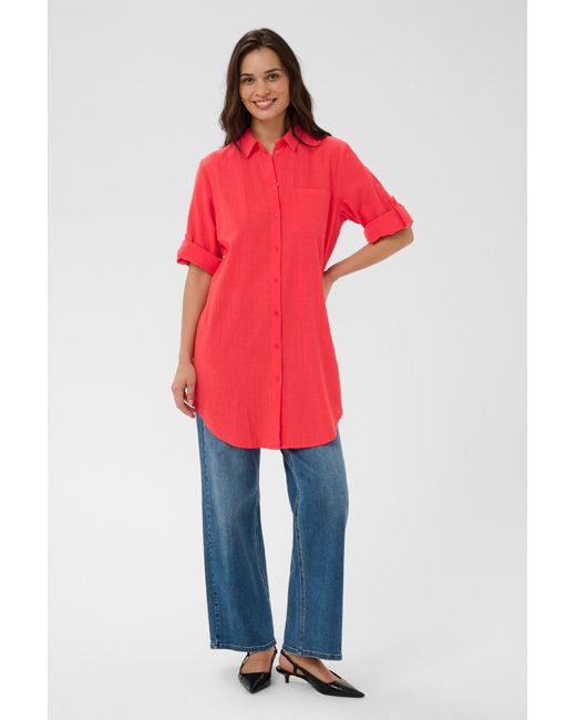 Kaffe Red Bluse