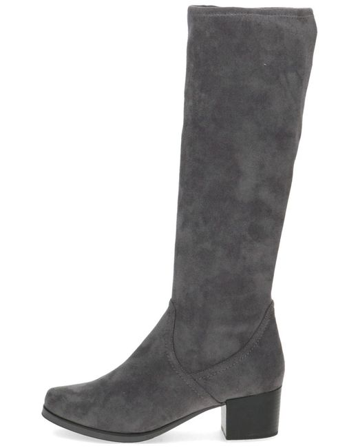 Caprice Gray Stiefel Ocean