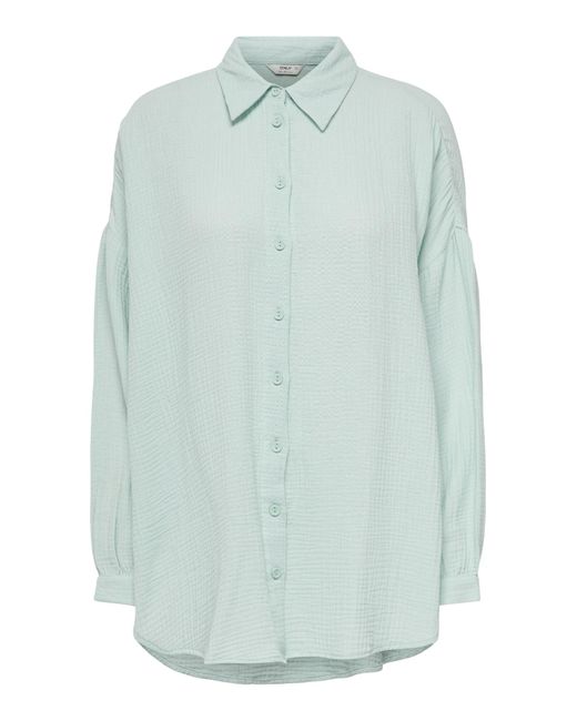 ONLY Blue Bluse Onlthyra