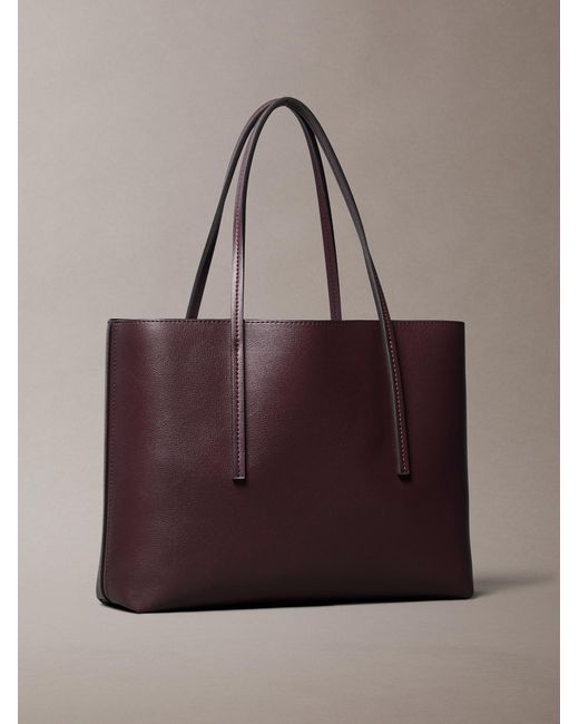 Calvin Klein Purple Shopper